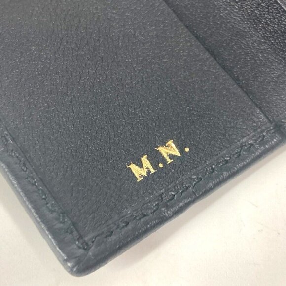 GUCCI 181680 Guccissima GG 6-key set 6 key case Key Case Sima leather Black - Picture 11 of 14